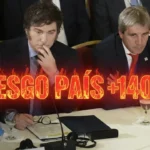 ECDONOMÍA: MÁXIMA TENSIÓN EN LOS MERCADOS «EL RIESGO PAÌS DE ARGENTINA SUPERÓ LOS 1.400 PUNOS BÁSICOS»