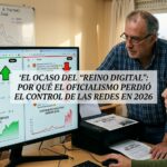 EL OCASO DEL «REINO DIGITAL»: POR QUÉ EL OFICIALISMO PERDIÓ EL CONTROL DE LAS REDES EN 2026