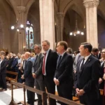 LUJÁN: EL BANCO VACIO DE VILLARRUEL: INTERNA Y TEMOR AL ESCRACHE EN LA MISA POR FRANCISCO