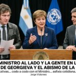 ECONOMÌA: CON EL MINISTRO AL LADO Y LA GENTE EN LA LONA: EL DISCURSO DE GEORGIEVA Y EL ABISMO DE LA CLASE MEDIA