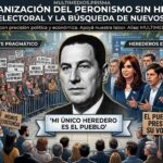 POLÌTICA: LA REORGANIZACIÓN DEL PERONISMO SIN HEREDEROS: AUTONOMÍA ELECTORAL Y LA BÚSQUEDA DE NUEVOS LIDERAZGOS