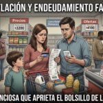 ESTANFLACIÓN Y ENDEUDAMIENTO FAMILIAR: LA CRISIS SILENCIOSA QUE APRIETA EL BOLSILLO DE LA CLASE MEDIA